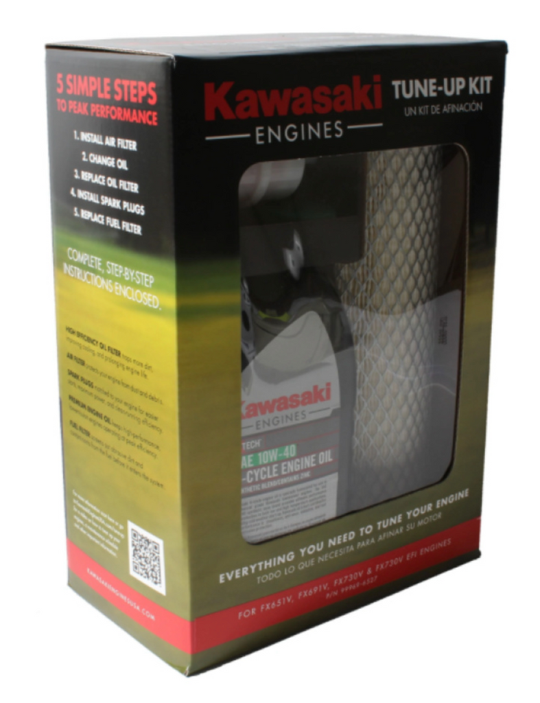 Kawasaki Tune Up Kit FX651V-730V 10W40 OEM #99969-6527 – Peach