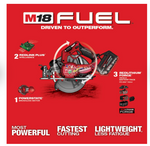 Milwaukee M18 FUEL™ 7-1/4” Circular Saw (Tool Only), Part# 2834-20