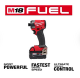 Milwaukee M18 FUEL™ 1/4" Hex Impact Driver Kit, Part # 2953-22