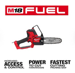 Milwaukee M18 FUEL™ HATCHET™ 8" Pruning Saw, Part # 3004-20