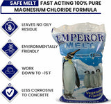 Blue Emperor Ice Melt Environmentally Friendly and Pet Safe Ice Melt 50 lb bag