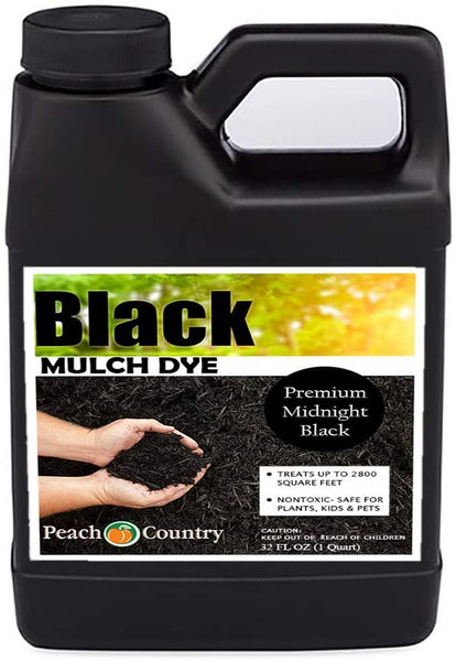 Peach Country Premium Mulch Dye, Color Concentrate - Multiple Rich Colors  in Multiple Sizes